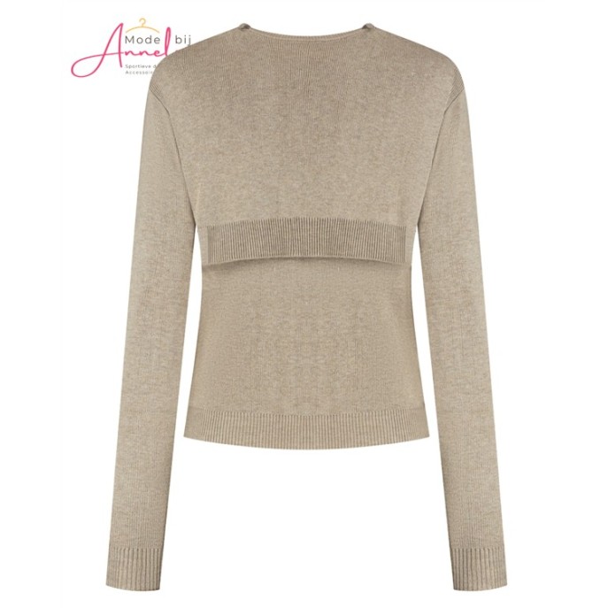 Lady Day vest Jules sjaaltje Pepper Melange Lady Day vest Jules sjaaltje Pepper Melange